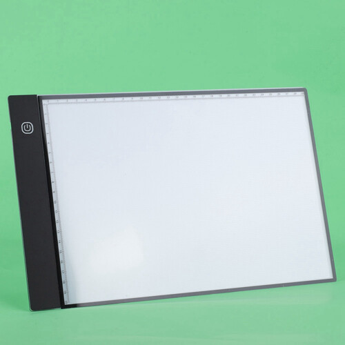 A4 LED Art Board Light Pad Tracing Drawing Table Board 3-mode Dimming Separate Type 2