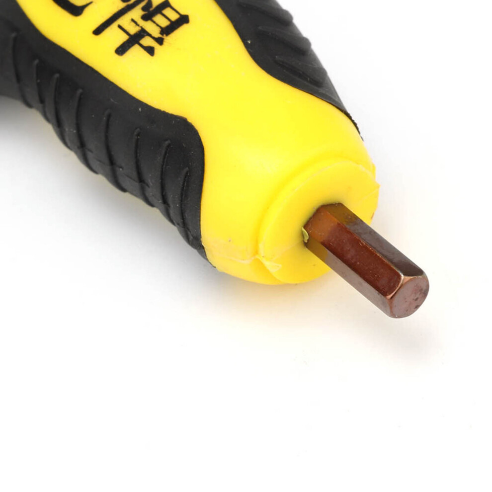 Ball Head T Shape Long Handle Hex Key Wrench Professional Repairing Hand Tool (6Mm) 3551324685758
