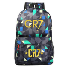 (2) Cr7 Rucksack 18" Laptop USB-Ladegerät Wasserdicht Business Rucksack Schultasche Reise Teenager Mochila