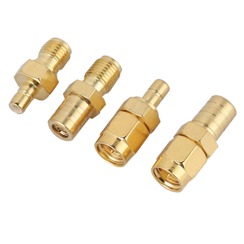 4 Types Rf Adapter Sma Adapter To Smb Connector Rf Converter Set For Dab Car Radio Antenna 7891324688288