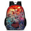 (C)Stranger Things Large Capacity Backpack Students 3d Print School Bag 1