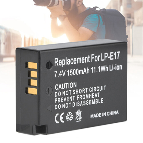 1 Pcs LP-E17 Battery Replacement Camera Battery For Canon EOS M3 EOS 750D EOS 760D EOS T6I 2