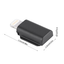 Phone Connector Adapter for DJI OSMO Pocket for iPhone Smartphone(Lightning)