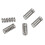 5pcs/Set M3 Thread Screws Nuts Leveling Spring Knob Components Hex Stainless Steel 3D Printer 5