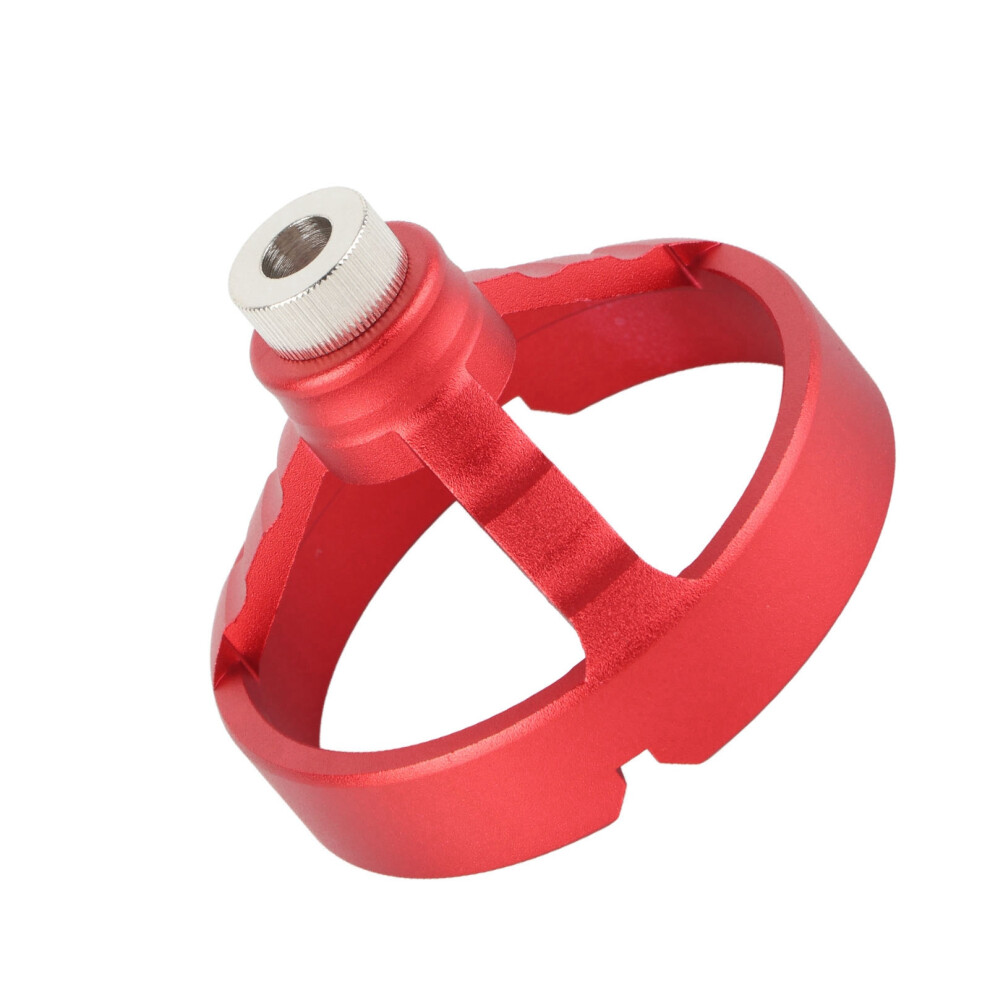 5/6/7/8/9/10Mm Woodworking Tool Drill Punch Guide Locator Vertical Drilling Fixture(Red) 7661324691980
