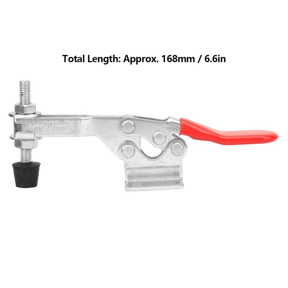 Professional Galvanized Iron Horizontal Handle Quick Toggle Holding Clamp Tool 3261324692945