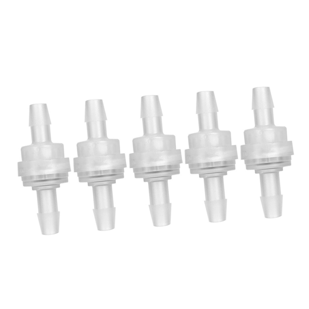 5Pcs Plastic Check Valve Non Return One Way Valve For Water Treatment(6Mm ) 8171324694410