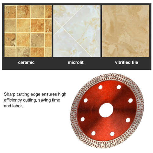 Diamond Saw Blade Circular Cutting Disc Wheel Ceramic Tile Cutting Tools (110mm)