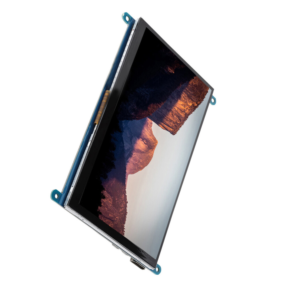 7ÂInch Lcd Hd Multimedia Interface 1024X600 Ultra Hd Display Screen Capacitive Touch Screen For Rpi 7661324695599