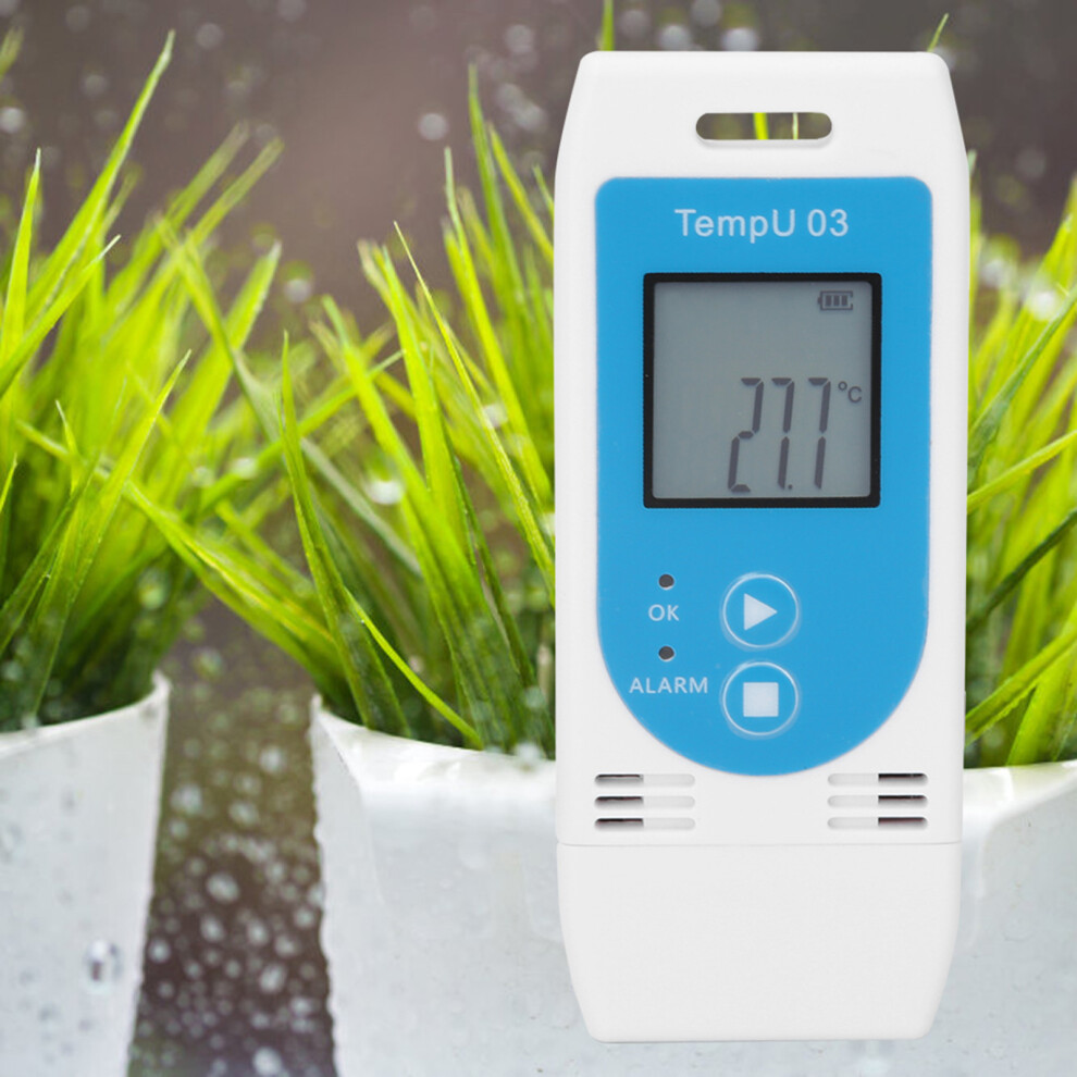 LCD USB Temperature and Humidity Data Logger PDF GSP Datalogger Recorder