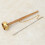 Buddhism Wooden Handle Brass Hand Bell Singing Scripture Implement Buddhist Supplies 7