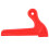 4Pcs Safety Plastic Woodworking Protective Hand Saw Push Sticks Tool For Carpentry(Red) 11