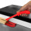 4Pcs Safety Plastic Woodworking Protective Hand Saw Push Sticks Tool For Carpentry(Red) 4
