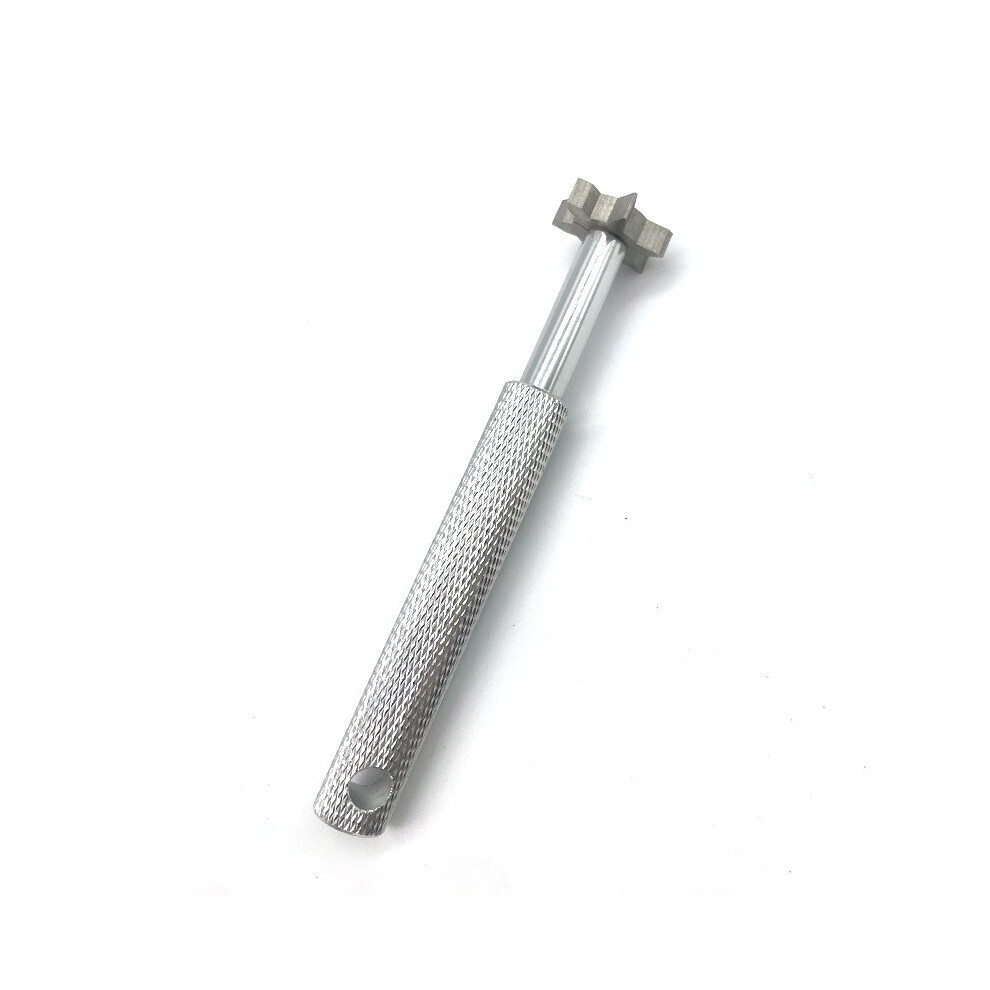 (Silver) Club Golf Accessories Safe And Practical Multicolor11cm Knife Cleaning Hexagram-image-OPC-PHWYWZH-NEW