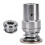 Stoffüberzogene Knopf-Gussform 24L 15mm Innenmetall 5