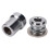 Stoffüberzogene Knopf-Gussform 24L 15mm Innenmetall 3