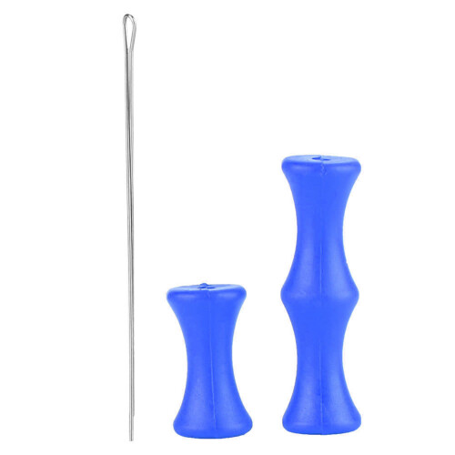 Silicone Archery Bowstring Finger Protector Tabs Guard for Recurve and Compound Bow Blue 1