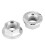 10PCS Fine Thread Hex Hexagonal Nut Flange Nuts Fastener with Pad 9
