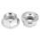 10PCS Fine Thread Hex Hexagonal Nut Flange Nuts Fastener with Pad 10