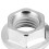 10PCS Fine Thread Hex Hexagonal Nut Flange Nuts Fastener with Pad 3