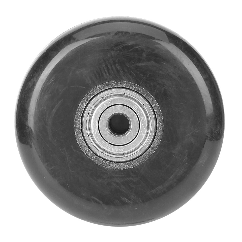 608Zz Bearing Caster Wheels 2.5 Inches Pu Casters For Small Carts Doors Hardware 64*19*6Mm 8101324705595