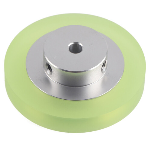Durable Non slip Polyurethane Rotarying Encoder Wheel Measurement Meter (200mm) 1