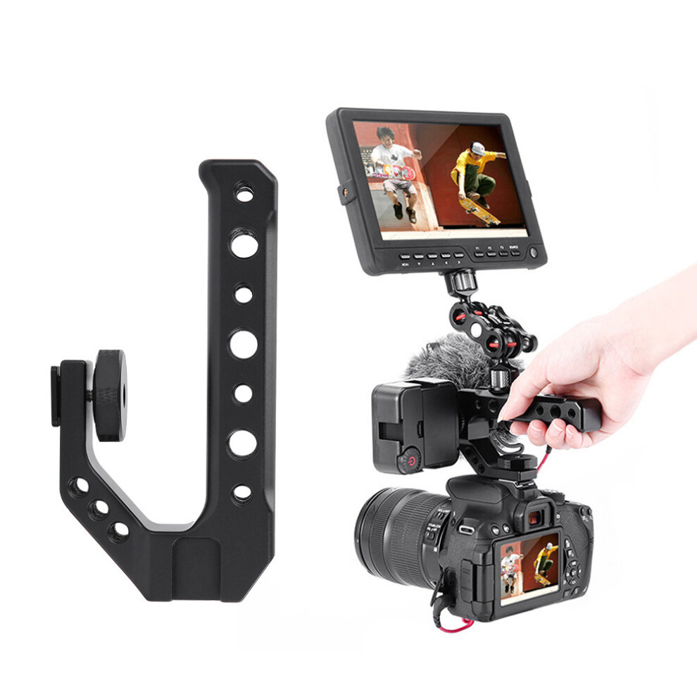 Ulanzi Uurig R005 Universal Hand Grip Camera Handle With Cold Shoe Mount 1/4''&3/8'' Holes 9371324706901