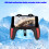 Mobile Phone Game Controller with Dual Cooling Fans Heat Dissipation Gamepad Power Handle 1