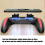 Mobile Phone Game Controller with Dual Cooling Fans Heat Dissipation Gamepad Power Handle 7