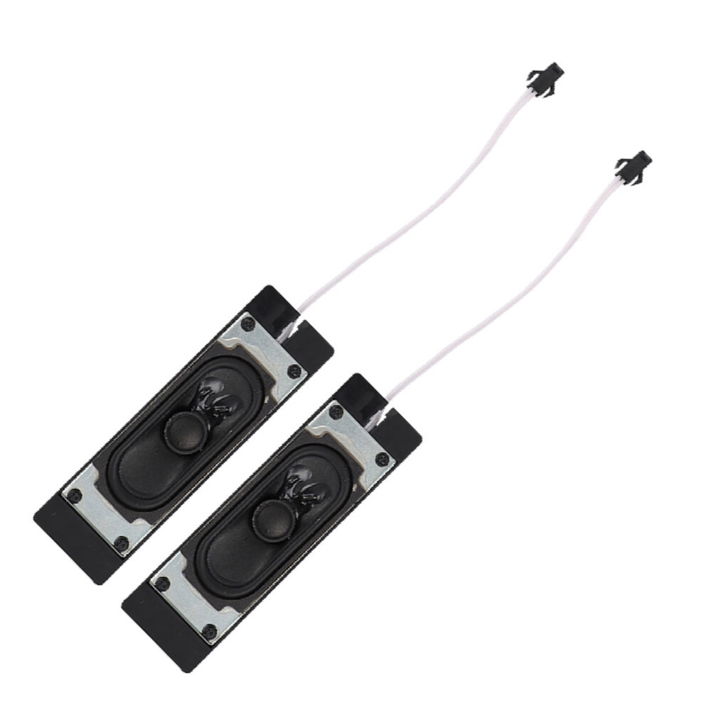 2Pcs 8 Ohm 10W Tv Box Speaker Loudspeaker Sound Amplifier For Lcd Tv Advertising Player Black 8491324707683