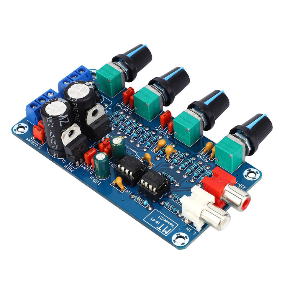Ne5532 Hifi Stereo Preamplifier Tone Board Treble Mediant Bass Volume Control Dual Ac 12V-18V 4961324708262