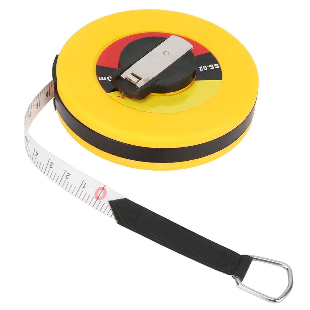 30M Site Measurement Fiberglass Tape Measure Soft Rulers Building Surveying Measuring Tool 8401324710316