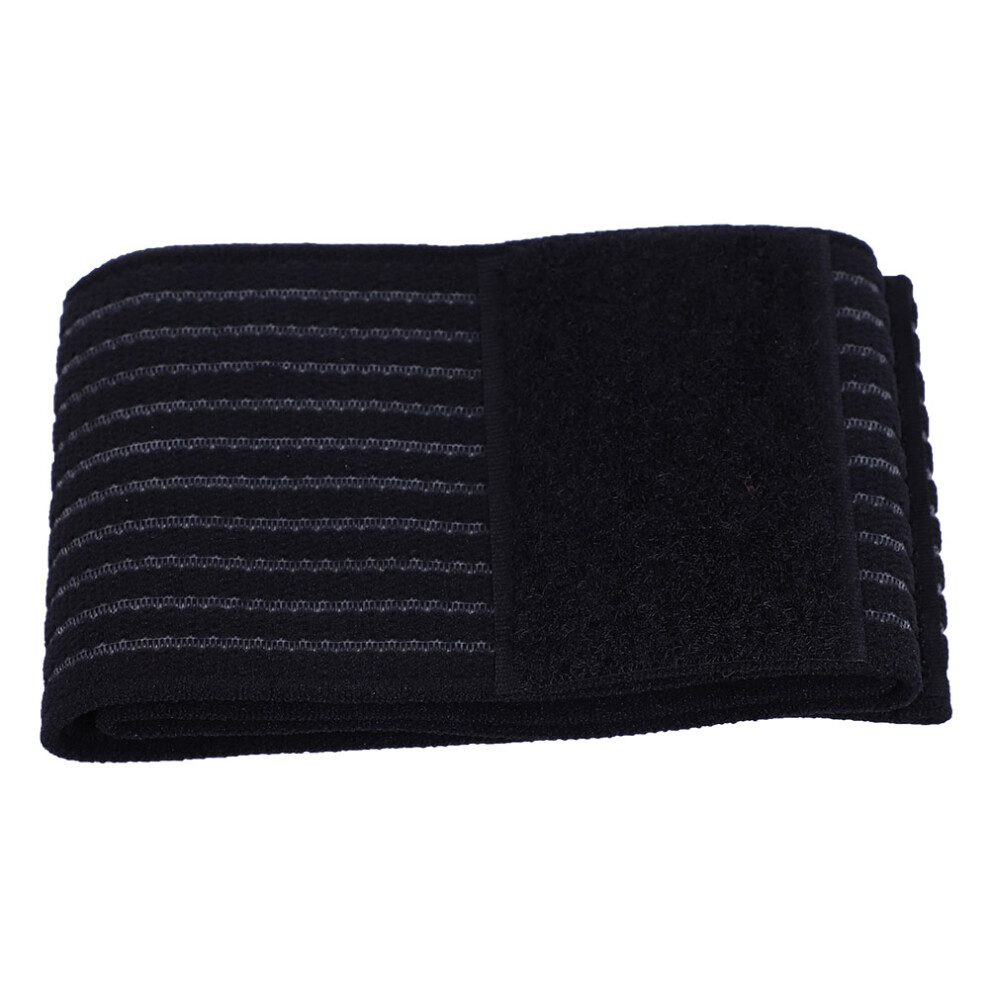 Adjustable Ankle Support Pad Protection Elastic Brace Guard Support for Gym Fitness Black