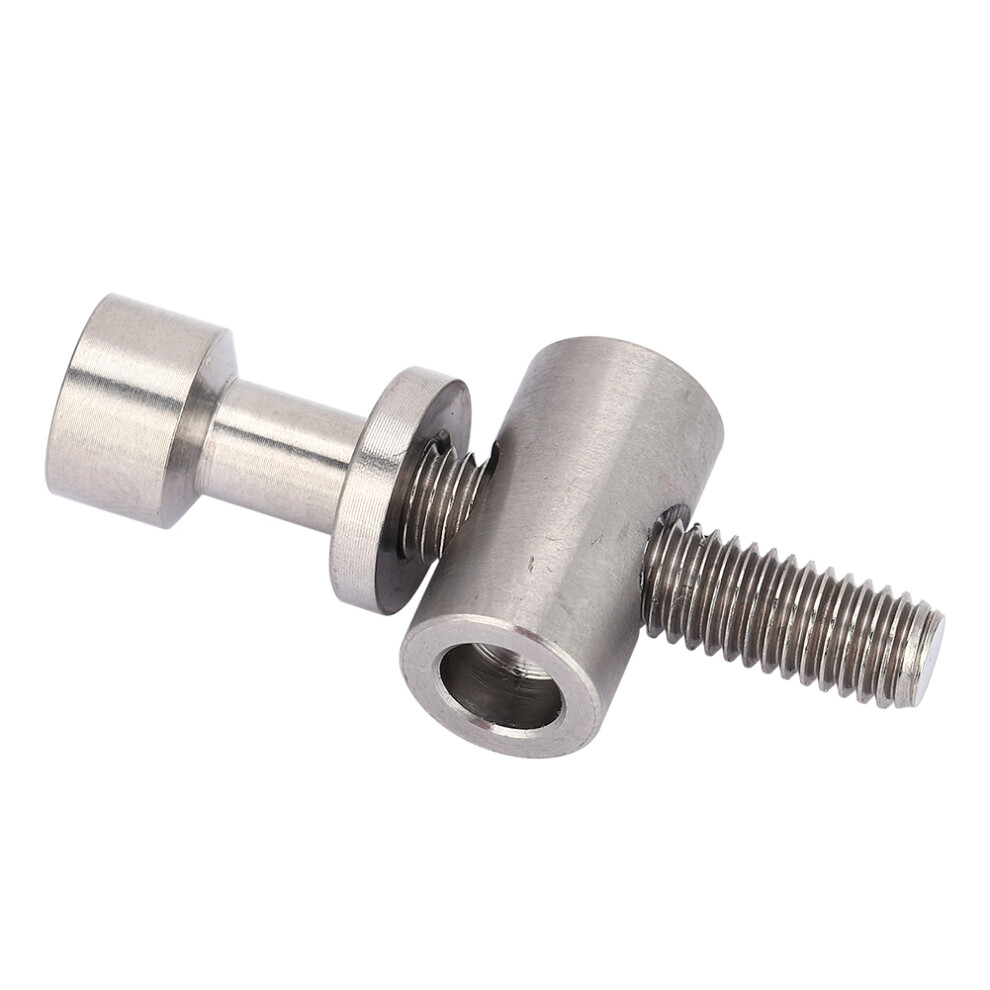 M5x30/35/40Mm Titanium Alloy Bicycle Seatpost Fixed Bolt Round Head Screw (Titanium M5x30) 8031324713514