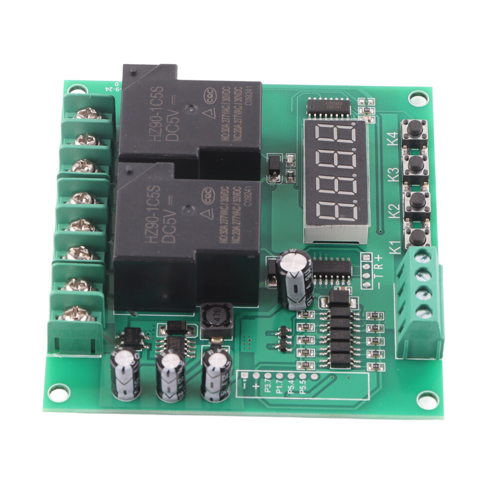 Yybâ5 12V 24V Motor Forward / Reverse Control Board Two Relay Delay Timing Cycle Module 3051324713692