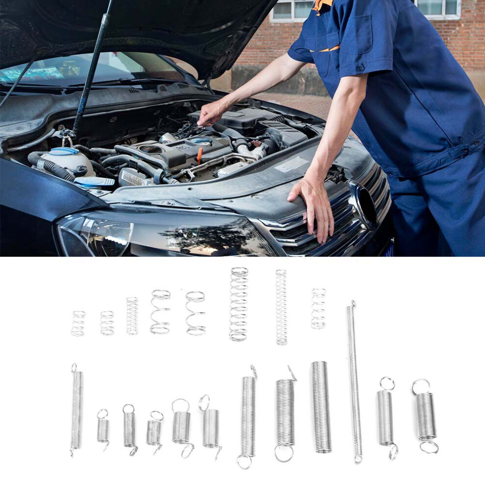 200Pcs/Set Extension Tension Compression Spring Assortment Metal Springs Kit 5031324715061