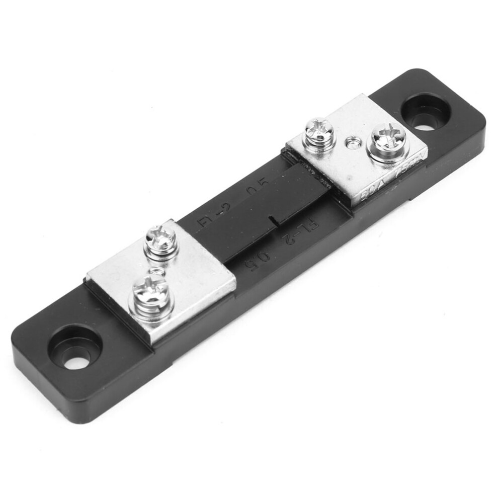 50A/100A Current Amp Shunt Resistor 75Mv Fl-2 For Digital Ammeter Analog Meter(50A) 6931324715254