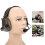 Outdoor Earmuff Microphone Earphone Headset for Combat Games 5