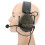 Outdoor Earmuff Microphone Earphone Headset for Combat Games 1