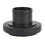 T2-EOS Aluminium 1,25 Zoll Adapterring, Schwarz 3