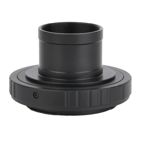 T2-EOS Aluminium 1,25 Zoll Adapterring, Schwarz 2