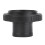 T2-EOS Aluminium 1,25 Zoll Adapterring, Schwarz 1
