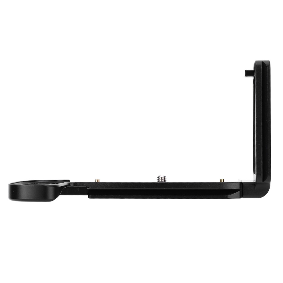 Lshaped Metal Quick Release Plate Bracket Hand Grip For Canon Eosr Mirrorless Camera(Black) Black 9441324718621