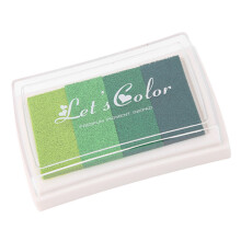 DIY Cute Watercolors Ink Pad Stamp Inkpad for Rubber Stamp Scrapbook Decoration (#03)