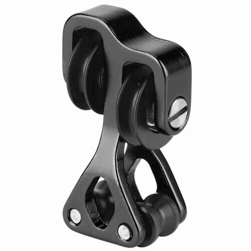 Aluminium Alloy Archery Compound Bow Cable Slide String Splitter Roller Glide Black 2