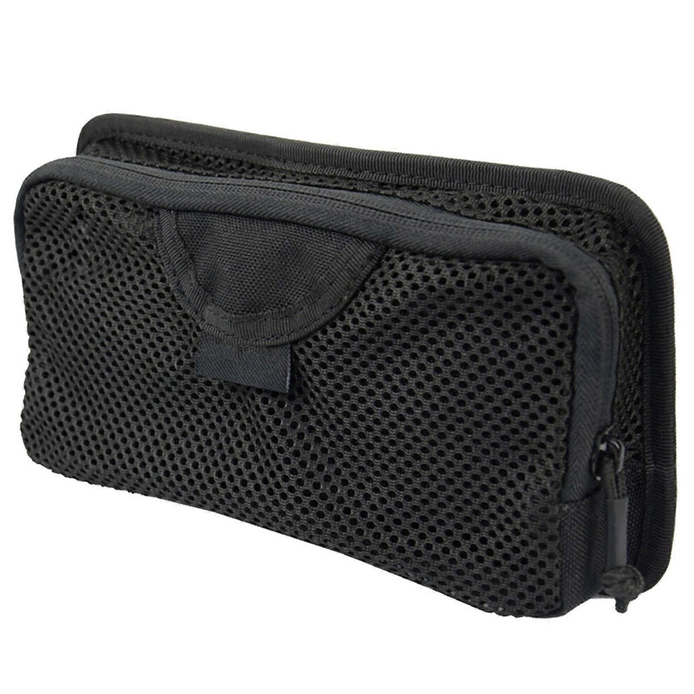 (Zwart)Utility Admin Pouch Bag Compact Carriers Utility Admin Pouch Bags 7,5x5x2inch Zwart