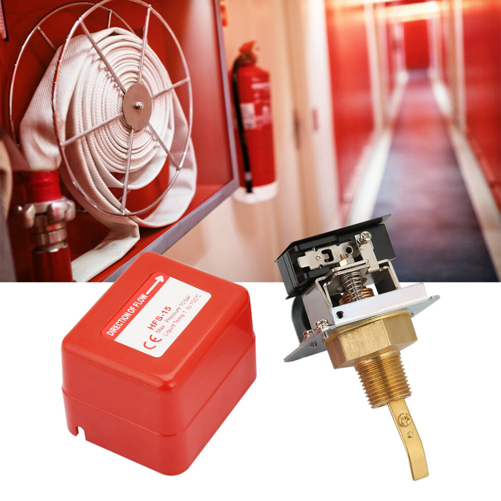 Hfs-15 1/2" 6-380V Paddle Target Flow Controller Water Flow Switch 6921324722086