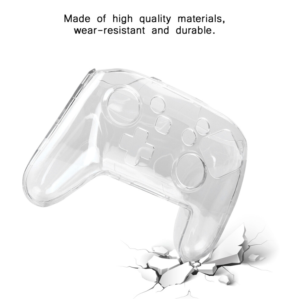 Transparent Antiskid Shell Protection Crystal Case Gamepad Cover For Switch Pro 9301324722687