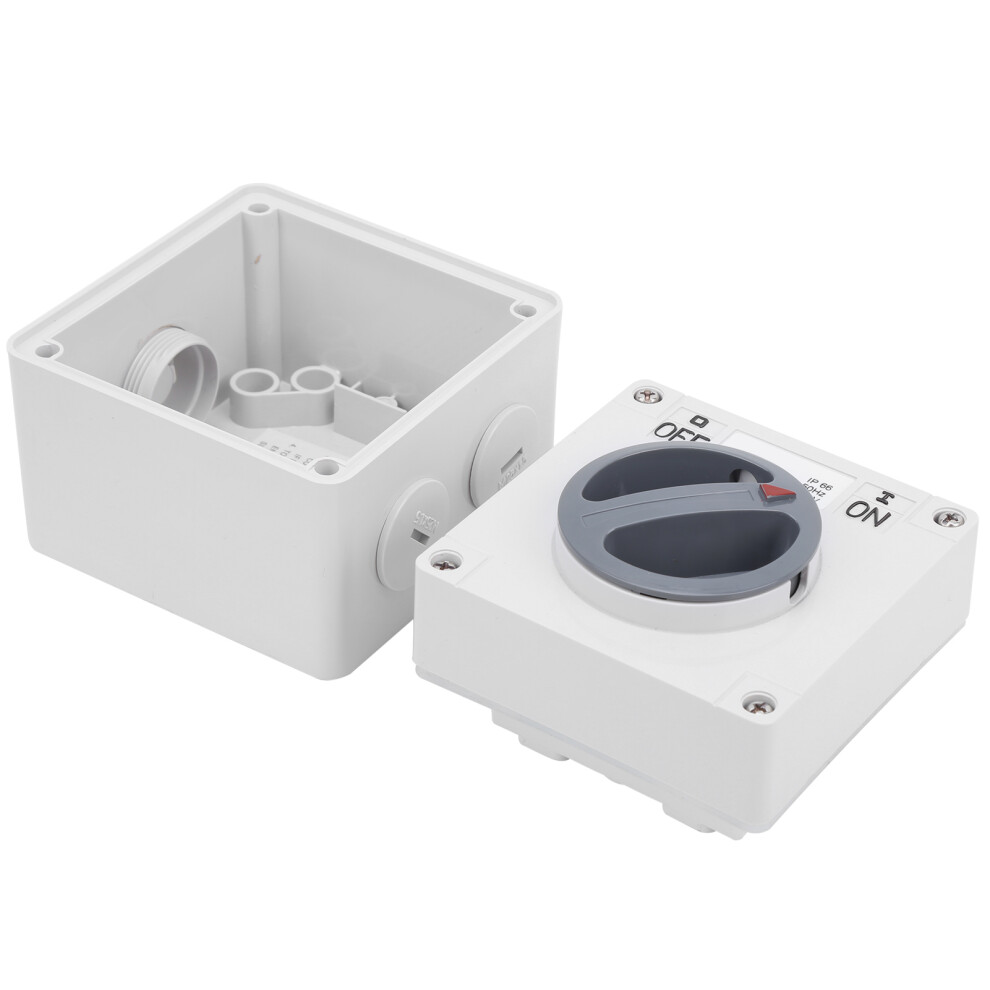 Outdoor Waterproof Switch Socket Rotary Onoff Dustproof Isolation Buttons Indicators (1P 32A ) 4981324722792