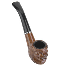 Lion Head Shape Unique Resin Tobacco Pipe Gentleman Smoking Cigarette Tool